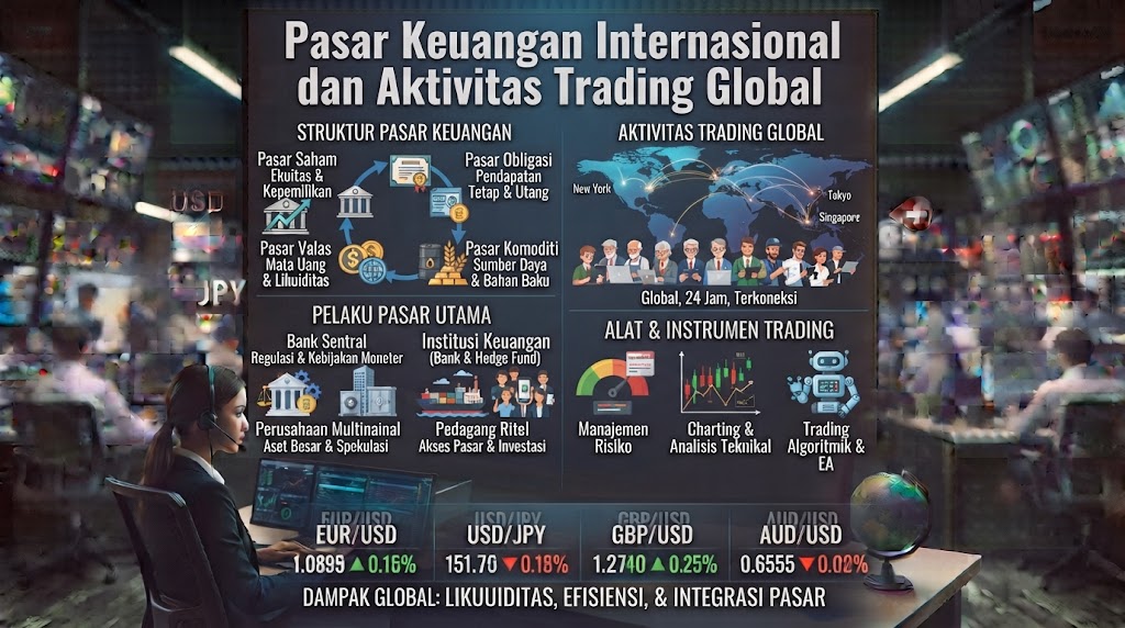Pasar Keuangan Internasional dan Aktivitas Trading Global